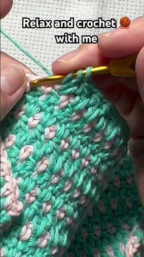 Cluster V stitch #crochet #beginnersstitch #crochetpatterns #crochetpattern #crochetstitch