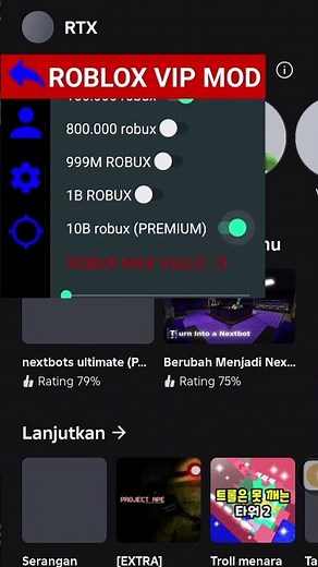 roblox mod menu by vansho gaming xd