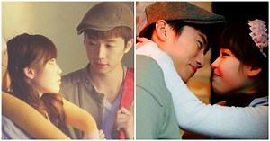 Behind The Scenes Footage Shows The Adorable Lead-Up To IU and 2PM Wooyoung's Unrevealed Kiss Scene From "Dream High"