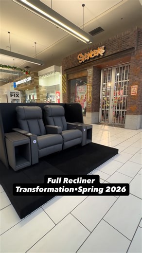 Woodgrove Centre on Instagram: "🎬 A Comfortable Treat from Landmark Cinemas! Enjoy comfy new recliner chairs in front of Spencer Gifts. Take a break and preview the future of comfort, sponsored by @landmarkcinemas at Woodgrove Centre. Or, experience them in the NEW IMAX auditorium, launched November 14, 2025! Coming Spring 2026: A full transformation to recliner seats! 🍿 #WoodgroveCentre #LandmarkCinemas #NewRecliners"