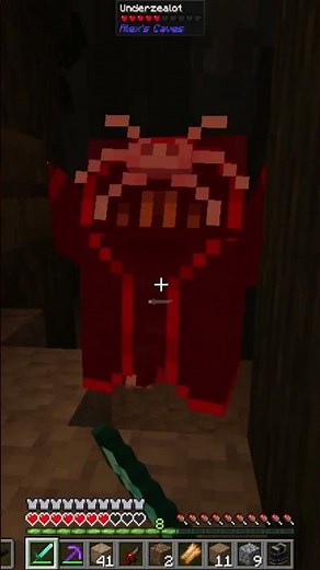 FORSAKEN ATTACKS ME ALEX CAVES #minecraft #clips #minecraftsurvival #minecraftmemes #alexmobs