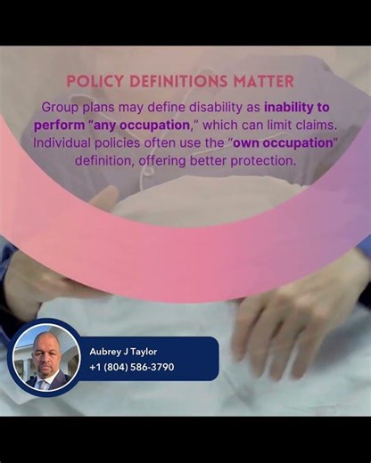 Group and Individual Disability Insurance Overview