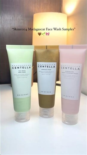 Skin1004 Face Wash Samples✨Check description for more details💕#shorts #skin1004 #skincare