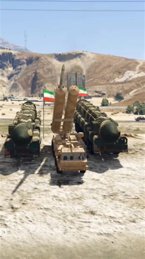 S-500 Advanced Defense System Launch Blasttic Missile At B-21 Bomber_Gta V #shorts