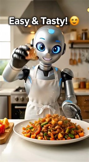 Robot Chef Quick Recipe Magic 🍳🤖😋