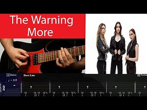 The Warning - More Guitar Cover With Tabs(Drop Db)