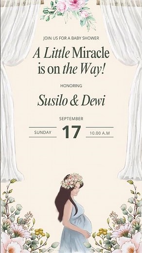 Free Animated Birthday & Baby Shower Invitation Template | Custmize your own baby shower invitation