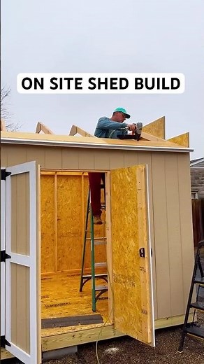 FROM START TO FINISH: 10x12 Shed Built On Site | ShedToday