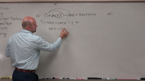 Verifying an identity by multiplying