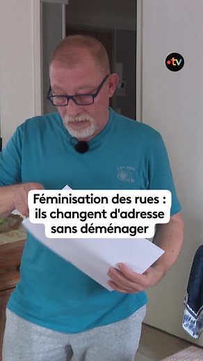 Changement d'adresse et féminisation des noms de rue