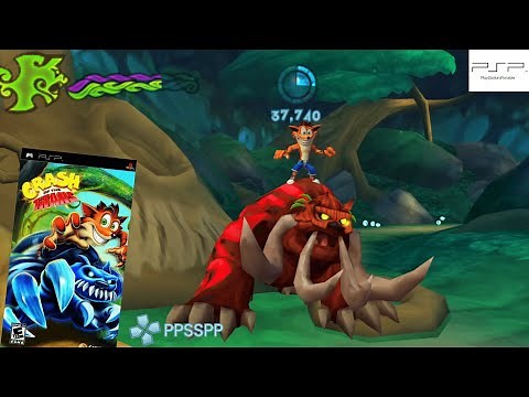 Crash of the Titans (2007) Sony PlayStation Portable (PSP) Gameplay in HD (PPSSPP)