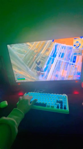 relaxing keyboard freebuild #fortnite