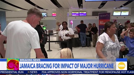 Hurricane Melissa is bearing down on Jamaica, threatening catastrophic flooding and upheaval for hundreds of thousands. Ike Ejiochi reports on what could be the strongest storm ever to hit the island. | Good Morning America