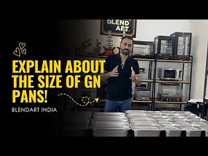 GN Pans Explained in Seconds! | 1/1, 1/2, 1/3, 1/4, 1/6, 1/9 Sizes Comparison for Commercial Kitchen
