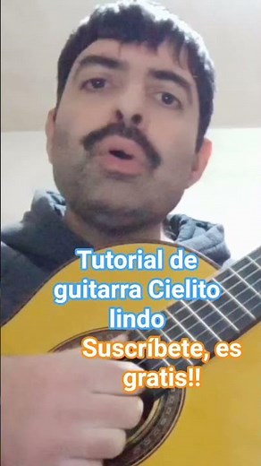 Tutorial de guitarra para principiantes. Cielito lindo. ‪@TeoríamusicalConuntoqueguitar‬ #guitar
