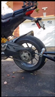 Single Sided Swingarm Motorcycle Stand Lift with 27.4 mm pin, Motorcycle Wheel Stand, Motorcycle Rear Stand, Lifting Accessories, Compatible with KTM & Triumph Models