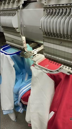 ZSK Embroidery by the shoulder seam. Hoop straight and sew at 270 degrees