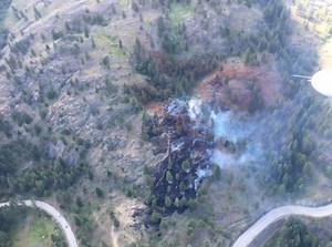 Wildfire near West Kelowna brought under control