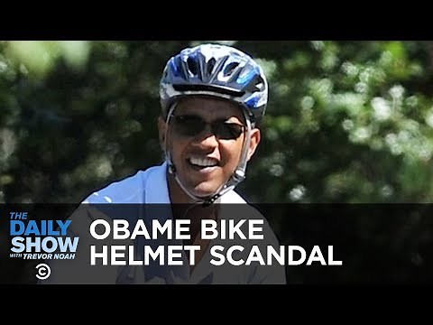 Obama's Bike Helmet: The Worst Scandal in Presidential History | The Daily Show