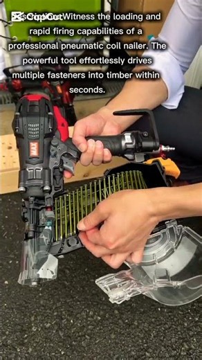High-Speed Pneumatic Nail Gun