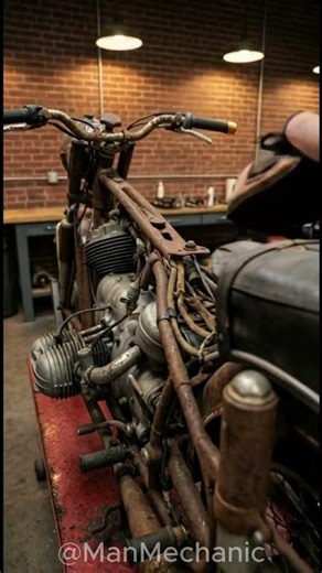 BMW R60/2 · 1963🔧 🏍️ ASMR Satisfying Motorcycle Restoration