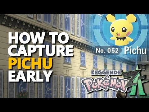 How to capture Pichu EARLY Pokemon Legends Z-A