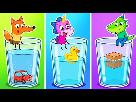 Why do Toys Float or Sink?? 🫧 Fun Science for Kids! Teeny Mimi Lab 🦄