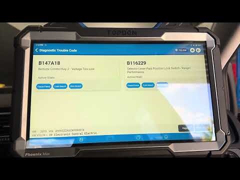 Volkswagen Audi Fault Code B116229 Selector Lever Park Position Lock Switch !! Explained & FIXED !!