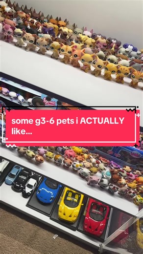 i’m starting to have sm fun showing off the collection now that i have these shelves i loveeee it🥹🥹 i hope yall love it too !! edits and other kinds of content still coming out but i wanna have something fresh since half my stuff has lowkey been reposts—trust and believe ill be making hella fresh edits tho im on my grind rn #lps #collectables #lpstiktok #littlestpetshop #fyp
