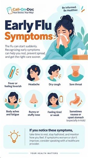 Catch the Flu Early With These 8 Warning Signs