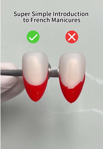 French Nail Tips Made Easy: Lazy Girl Hack for Perfect Tips