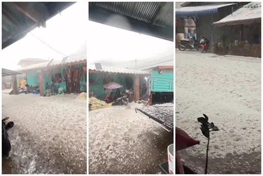 Giant Hailstones And Heavy Storms Batter Northern Thailand - Chiang Rai Times