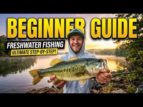 Freshwater Fishing for Beginners: Ultimate Step-by-Step Guide! 🎣