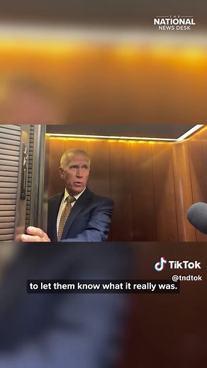 Sen. Tillis on Trump's AI Jesus Post