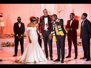 His Excellency & Linda Masarira At A Wedding In Harare Zimbabwe