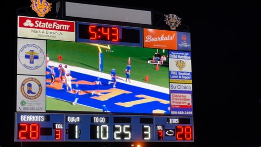 Kats TD Kickoff Returned! McDonald’s Game of the Week With 5:43 left to play in third qtr Raymondville scores RB Washington returns 70-yards touchdown make it 35-28 to lead La Feria. Watch! (HSSMImages/DeLeon) | High School Sports Magazine