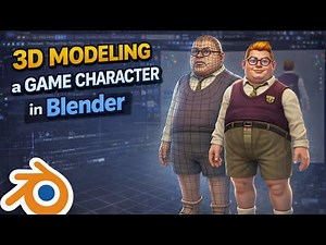 How to Model a Game Character in Blender (Step-by-Step Guide)