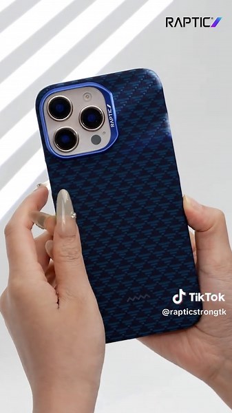 Raptic——The industry's first triangular weave, Compared to the traditional aramid fiber weaving, it has a more three-dimensional feel Like the soft sand on the beach in Hawaii Raptic Humble | Profound #Raptic #phonecase #designcover