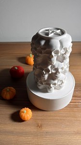 Halloween Decor, Skull Statue, Statues, Handmade, Trinket, Decor, Home Accents, Figurine - Etsy Canada