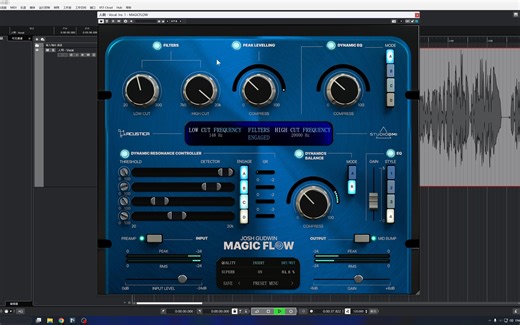 【七线阁】让你的混音高级起来Acustica Audio Magic Flow通道条插件使用教程