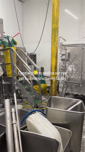 Effective Nightly Sanitation in Pet Food Production