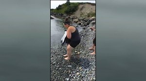 23K views · 508 reactions | Roadside puffin rescue! Katie Barbour found and saved this little puffin who was hanging out by the side of the road. www.cbc.ca/nl | CBC Newfoundland and Labrador | Facebook