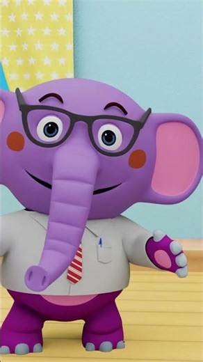 Dançar ao Som da Música! 🕺 Dance Song #shorts #musicainfantil #kentoelefante