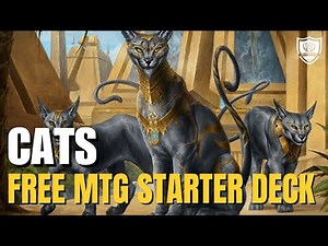 MTG Arena Beginner Deck Guide — Cat Attack Is WAY Better Than You Think (Free Starter Deck Gameplay)