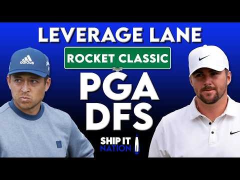 Rocket Classic PGA Leverage Lane | DraftKings & FanDuel DFS | Single-Entry GPP Strategy