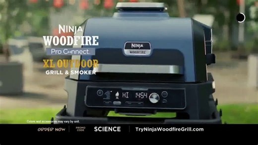 Ninja Woodfire Pro Connect XL Outdoor Grill & Smoker TV Spot, 'Grilling: 40% Off'