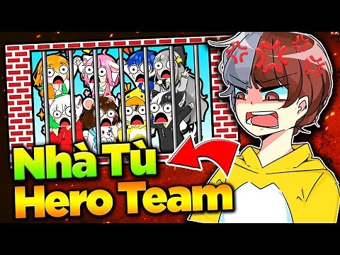 MRVIT THỬ THÁCH 24H VƯỢT NGỤC NHÀ TÙ HERO TEAM TRONG MINI WORLD !!! NHỮNG PHÒNG GIAM BÍ ẨN ?