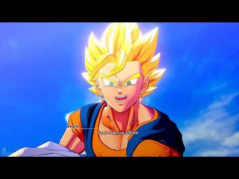 Goku and Vegetas Vegito vs Majin Buu Cutscene , Dragon Ball Z Kakarot