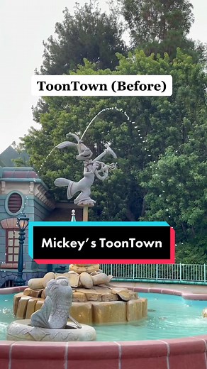Exploring Mickey’s Toontown and the Roger Rabbit Fountain