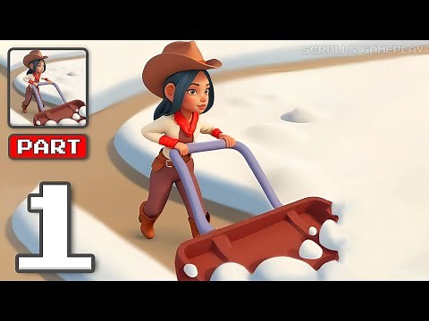 Gold Rush: Frozen Adventures - Gameplay Walkthrough Part 1 - Dig Through the Ice (iOS, Android)